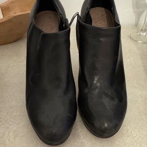 Vince Camuto Sleek Black Ankle Booties